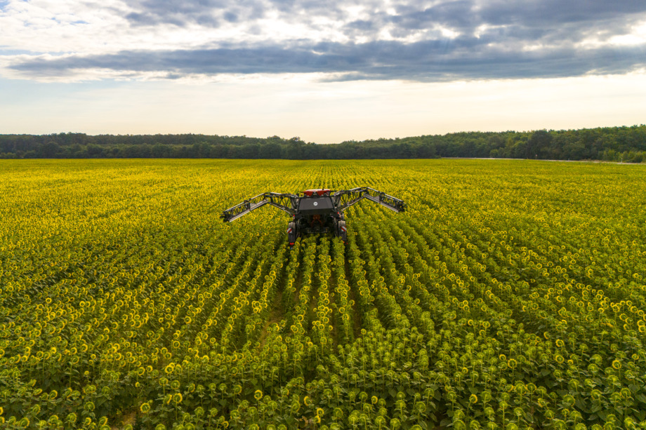 Быстрое складывание штанги на машине